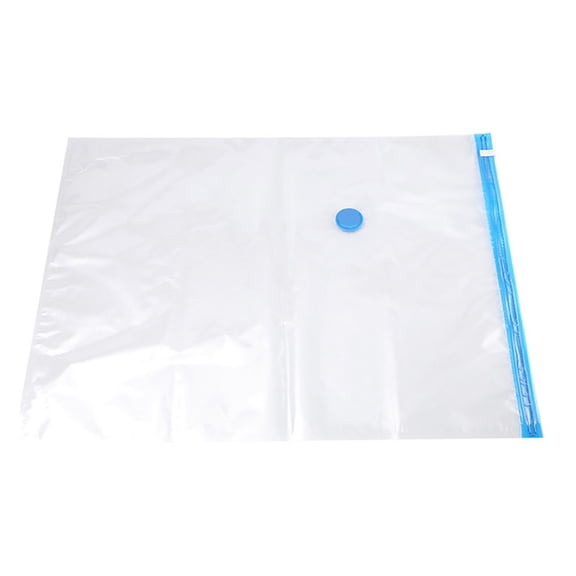 Shoreew Compression Bag Durable Transparent Vacuum Storage Bag Space-saving Wardrobe Organizer Bag for Clothes Pillows Blanket