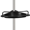 thumbnail image 1 of Shoreew Corner Shower Caddy Anti-Rust Coating Simple Installation Four-Tier Height Adjustable Shower Caddy Storage Rack, 1 of 7