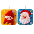 thumbnail image 1 of Shoreew DIY Christmas Embroidery Kit for Beginners Cute Santa/Stocking/Gingerbread Sewing Projects Xmas Needlepoint Kit for Kids Adults, 1 of 7
