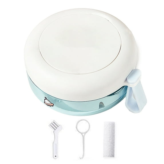 Shoreew Denture Bath Case False Teeth Container with Mirror Leak-Resistant Compact Size Portable Travel Denture Holder Retainer Cleaning Box