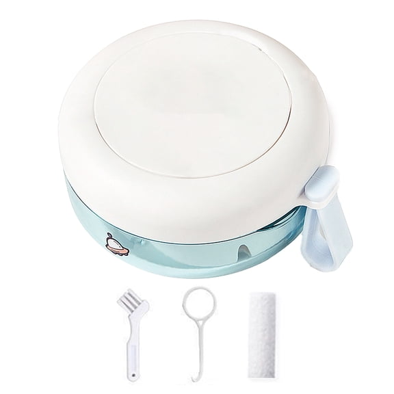 Shoreew Denture Bath Case False Teeth Container with Mirror Leak-Resistant Compact Size Portable Travel Denture Holder Retainer Cleaning Box