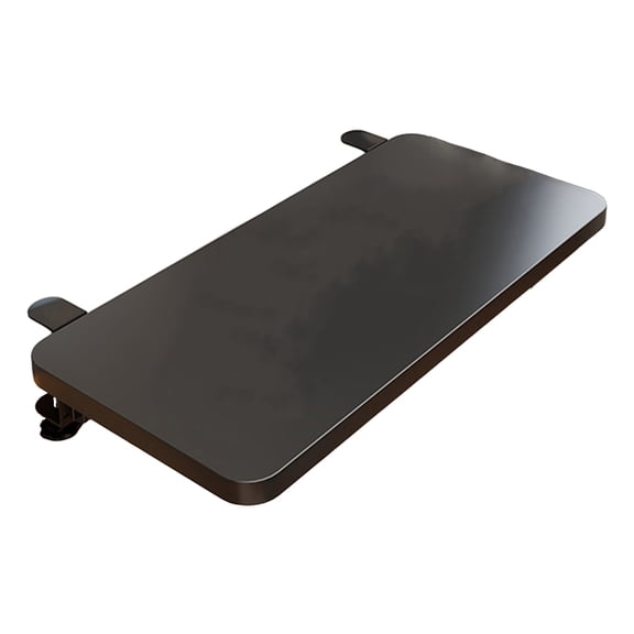 Shoreew Desk Extender Board with Adjustable Clamp Foldable Universal Home Office Computer Table Keyboard Holder Arm Rest Desk Extension Board
