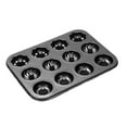 thumbnail image 1 of Shoreew Donut Baking Pan 6-Count Carbon Steel Nonstick Donut Pan for Baking Easy Release Doughnut Molds Multifunctional Bakeware for Cakes Muffins Pies, 1 of 7
