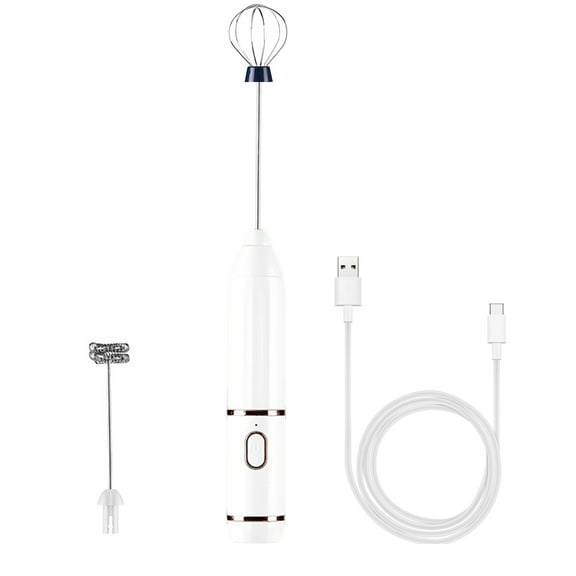 Shoreew Egg Whisk Handheld Mixer 3 Speeds Wireless Electric Milk Foamer for Coffee Hot Chocolate Cordless Egg Beater Stirrer Quiet Operation Kitchen Mixer