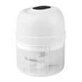 thumbnail image 1 of Shoreew Electric Garlic Masher 100/250ML USB Charging Food Processor for Vegetable Onion Powerful Motor Garlic Chopper for Fast Crushing Professional Kitchen Gadget, 1 of 7