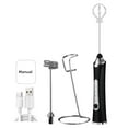 thumbnail image 1 of Shoreew Electric Milk Frother Rechargeable Egg Beater 3 Speeds Wireless Egg Whisk Handheld Foam Maker for Latte Cappuccino, 1 of 7