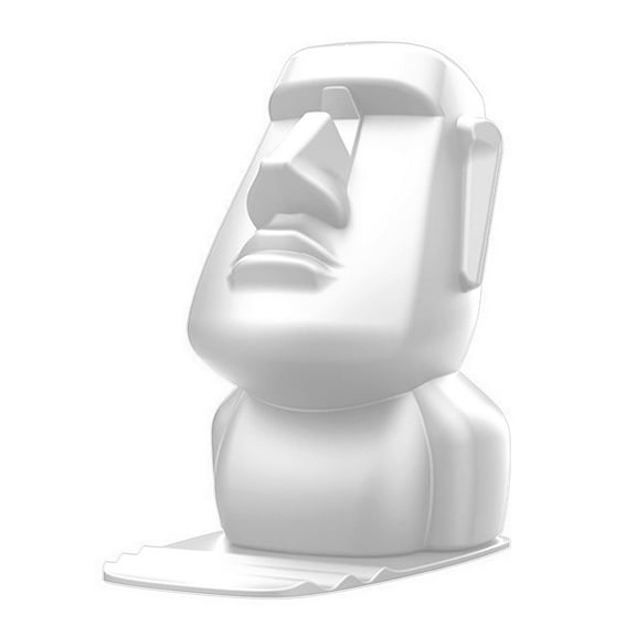 Shoreew Eyeglasses Holder Easter Island Head Glasses Display Rack Desk Sunglasses Holder Stand for Home Office Nightstand Decor