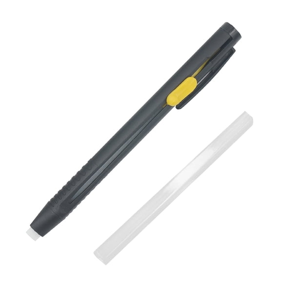 Shoreew Fabric Chalk Marker Heat Erasable Sewing Chalk Pen Fabric Marking Pen with Chalk Refills for Quilting Embroidery DIY Sewing Tools