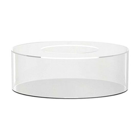 Shoreew Fillable Cake Stand Round Square Hexagon Heavy Duty Wedding Birthday Party Cake Display Cake Riser Tier Display Holder