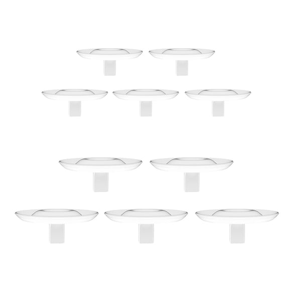 Shoreew Floating Floral Arrangement Holder Clear Floating Flower Bowl Stem Holder Floating Mini Vase for Bowls Fish Tanks Dining Table Centerpiece