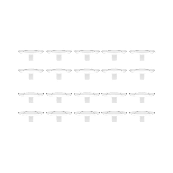 Shoreew Floating Flower Stem Holder Clear Floral Arrangement Holder Floating Flower Vase Pedestal Stand for Dining Table Kitchen Island Decor