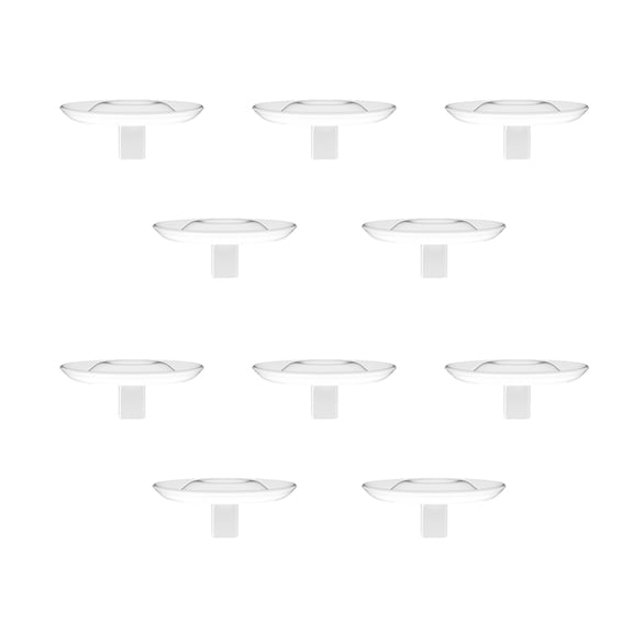 Shoreew Floating Flower Stem Holder Clear Floral Arrangement Holder Floating Flower Vase Pedestal Stand for Dining Table Kitchen Island Decor