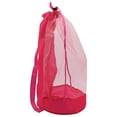 thumbnail image 1 of Shoreew Foldable Storage Bag Large Capacity Beach Bag Transparent Mesh Design Lightweight Swimming Backpack Beach Toy Organizer, 1 of 7