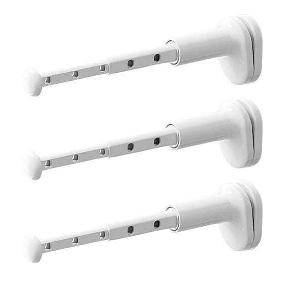 Shoreew Folding Clothes Drying Rack Collapsible Travel Clothes Rack 5-Hole Windproof Portable Drying Rack for Laundry RV Traveling Cruise Ship