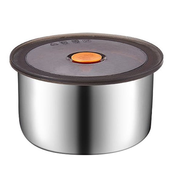 Shoreew Food Storage Containers with Lids Stainless Steel Crisper Box Stackable Reusable Meal Prep Containers for Snacks Fruits On-the-Go Meals Home Outdoor Use