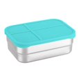 thumbnail image 1 of Shoreew Food Storage Containers with Lids Stainless Steel Snack Box Leak-Proof Stackable Meal Prep Containers for Kitchen, 1 of 7