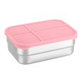 thumbnail image 1 of Shoreew Food Storage Containers with Lids Stainless Steel Snack Box Leak-Proof Stackable Meal Prep Containers for Kitchen, 1 of 7