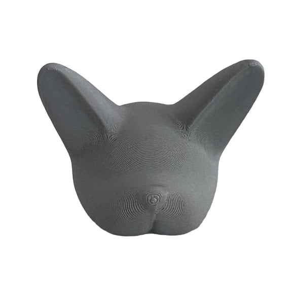 Shoreew French Bulldog Wall Hook 3D Bulldog Head Coat Hook Decorative Key Hanger Wall Mounted Dog Hook for Entrance Bedroom