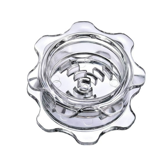 Shoreew Garlic Mincer Portable Manual Garlic Press for Quick Meal Prep Translucent Kitchen Tool for Garlic Ginger Herbs Nuts