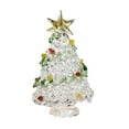 thumbnail image 1 of Shoreew Glass Christmas Tree Mini Tabletop Xmas Tree Figurine with Star Topper for Winter Holiday Table Mantel Shelf Home Decoration, 1 of 7