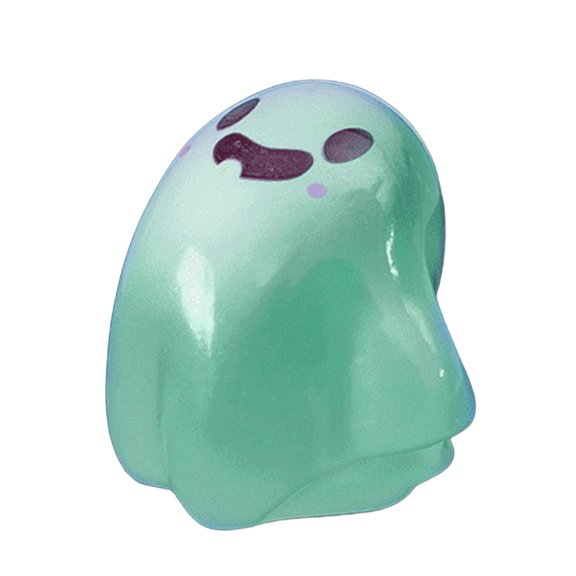 Shoreew Glow in The Dark Mini Ghost Figures with Box Luminous Small Resin Ghost Figurine Miniature Ghost Garden Decor for Halloween Party Favors