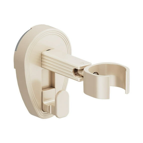 Shoreew Hair Dryer Holder with Suction Cup Strong Load-bearing Easy to Install Punch-Free Wall Mount 360-Degree Rotating Hair Dryer Rack