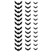 Shoreew Halloween Hanging Bats Decorations Large Flying Bats with Glowing Eyes for Indoor Outdoor Tree Porch Yard Lawn Home Decor