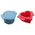 thumbnail image 1 of Shoreew Heart And Circle Cake Pop Cutter Set 2-in-1 Plastic Cake Mold for Uniform Baking Cake Plunger Cutter, 1 of 7