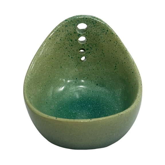 Shoreew Herb Stripper Bowl Efficient Leaf Removal Tool for Kale Herbs Multipurpose 4-Hole Herb Peeler Kitchen Essential