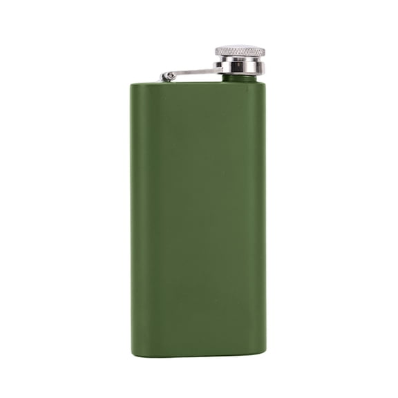 Shoreew Hip Flask Leak-proof Good Sealing Compact Size Food Grade Easy to Carry Wine Storage Stainless Steel Liquor Flask Whiskey Wine Pot Hiking Supplies