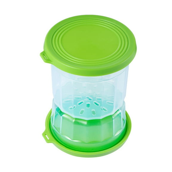 Shoreew Hourglass Pickle Jar Pickle Juice Separator Food Grade BPA Free Leak Resistant Airtight Pickle Organizer Storage Jar