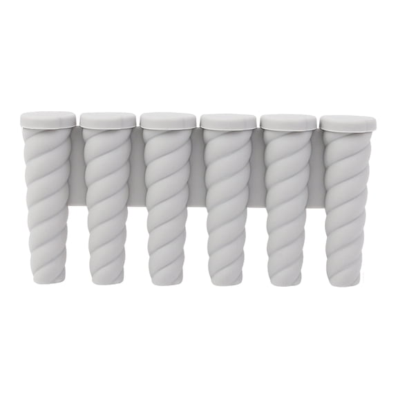 Shoreew Ice Cube Mold with Cylinder Design Unique Cylinder Ice Mold with Deeper Sealing Cover Easy Demolding Small Popsicle Mold