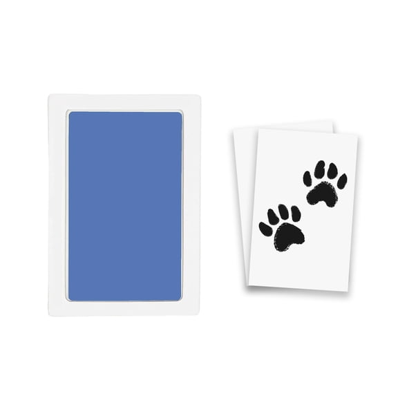Shoreew Inkless Paw Print Kit Clean Touch Ink Pad And Imprint Cards No Mess Pet Paw Stamp Pad for Dogs And Cats Infants Footprint Keepsake