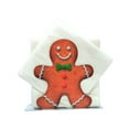 thumbnail image 1 of Shoreew Iron Gingerbread Man Napkin Holder Holiday Themed Design Iron Napkin Stand Paper Towel Storage Holder, 1 of 7