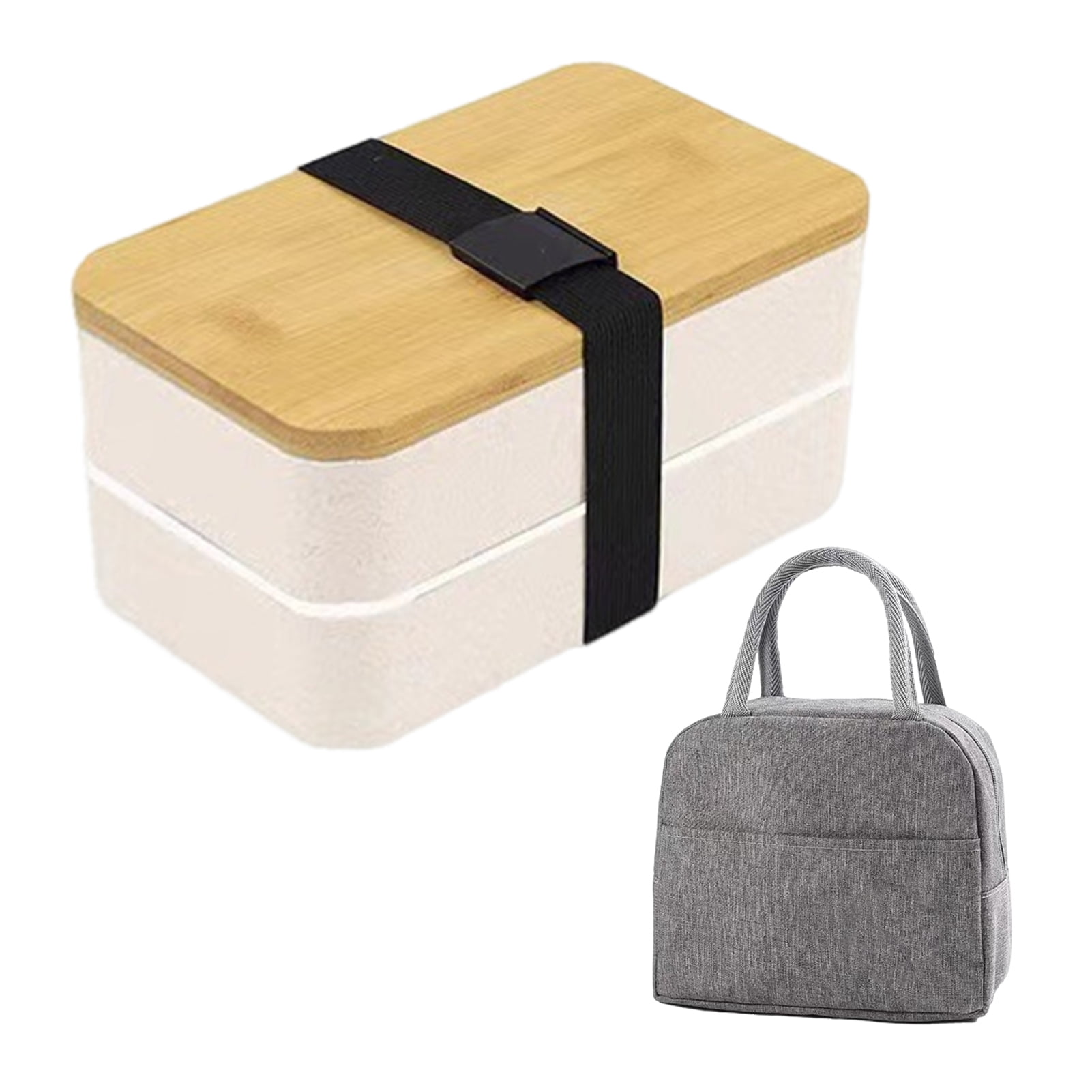 Sinnsally Bento Box Adult Lunch Box with Compartments for