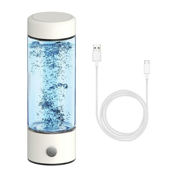 Shoreew Large Capacity Hydrogen Generator 420ml Hydrogen Water Bottle Generator Quick Electrolysis Hydrogen Cup for Purified Water
