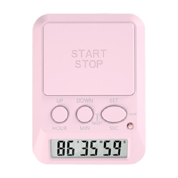 Shoreew Learning Timer for Studying Countdown Date Timer Beep Light Timer Clock Multi-Function Electronic Clock Timers Cute Digital Timer for Gym Break Time Cooking Meeting