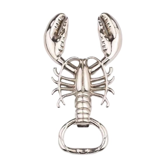 Shoreew Lobster-Shaped Bottle Opener Portable Crayfish Bottle Opener Vintage Bottle Opening Tool for Beer Wine Novelty Bar Accessories