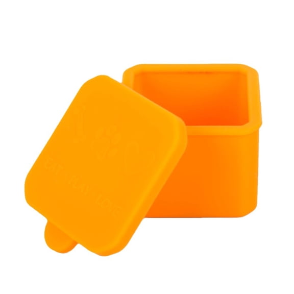 Shoreew Lunch Box Salad Dressing Containers Reusable BPA-Free Leak-proof with Lid Microwave-safe Silicone Containers