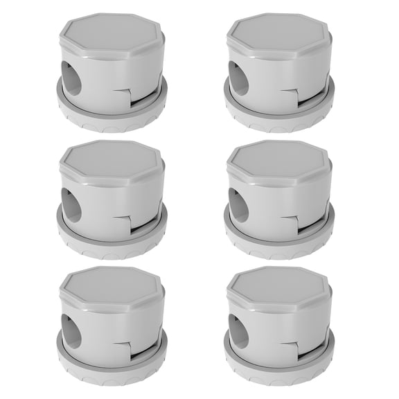 Shoreew Magnetic Cable Organizer 360-degree Rotating Cable Holder Self-Adhesive Cable Management Clip for Desk Home Office Car