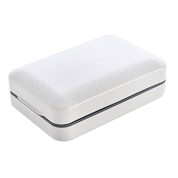 Shoreew Magnetic Pill Box Waterproof Good Seal 7 Days Weekling Pill Organizer 8 Compartments Portable Pill Dispenser Outdoor Medicine Fish Oil Vitamin Storage Case