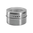 thumbnail image 1 of Shoreew Magnetic Spice Tins Stainless Steel Spice Container Seasoning Jar Spice Jars Storage Box with Transparent Lid for Storing Herbs, 1 of 7