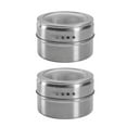 thumbnail image 1 of Shoreew Magnetic Spice Tins Stainless Steel Spice Container Seasoning Jar Spice Jars Storage Box with Transparent Lid for Storing Herbs, 1 of 7