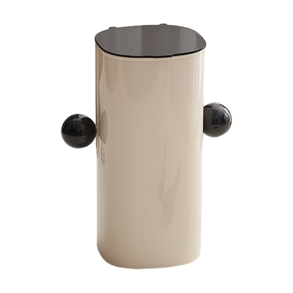 Shoreew Makeup Brush Holder with Dustproof Cover Large Capacity Four Compartments Design Multipurpose Cosmetic Brush Organizer