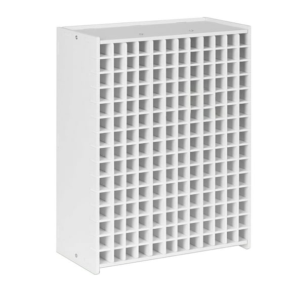 Shoreew Marker Pen Organizer Craft Art Supply Storage Rack Large Capacity Desktop Art Marker Pens Pencils Holder with Removable Divider