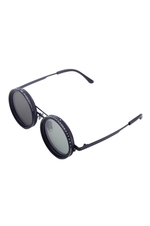 Men's Round Polarized Sunglasses with Advanced ND Filter & Infinity Dimming Tech - Ultra-Lightweight Comfort for Outdoor Adventures, Driving, and Everyday Use