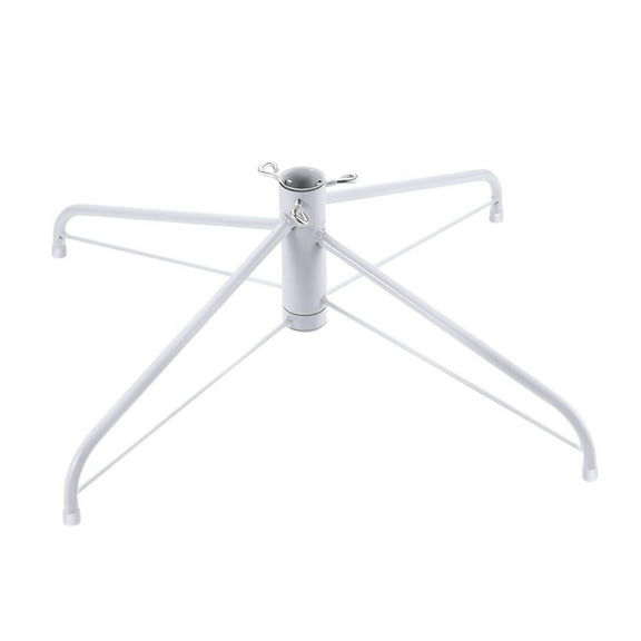 Shoreew Metal Christmas Tree Stand Universal Folding Xmas Tree Base Replacement Artificial Tree Stand Fits 0.75-1.25inch Pole