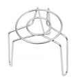 thumbnail image 1 of Shoreew Mini Round Steamer Rack Stainless Steel Pot Trivet Small Steaming Pot Pan Cooking Stand for Cooking Baking Steaming, 1 of 6