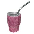 thumbnail image 1 of Shoreew Mini Shot Tumbler with Straw Food Grade Leakproof Heat-Resistant Sparkling Insulated Water Cup Coffee Mug, 1 of 7