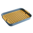 thumbnail image 1 of Shoreew Multi-Purpose Drainage Tray Double-Layer Plastic Drying Rack Rinseable Garbage Tray for Kitchen Living Room Pet Use Cat Litter Box, 1 of 7
